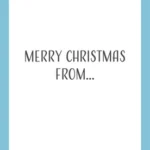 Personalised Funny Penguins Giant Card Inside