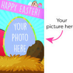 Happy Easter Egg Mega Card