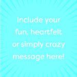 Easter Egg Photo Mega Card Inside Message