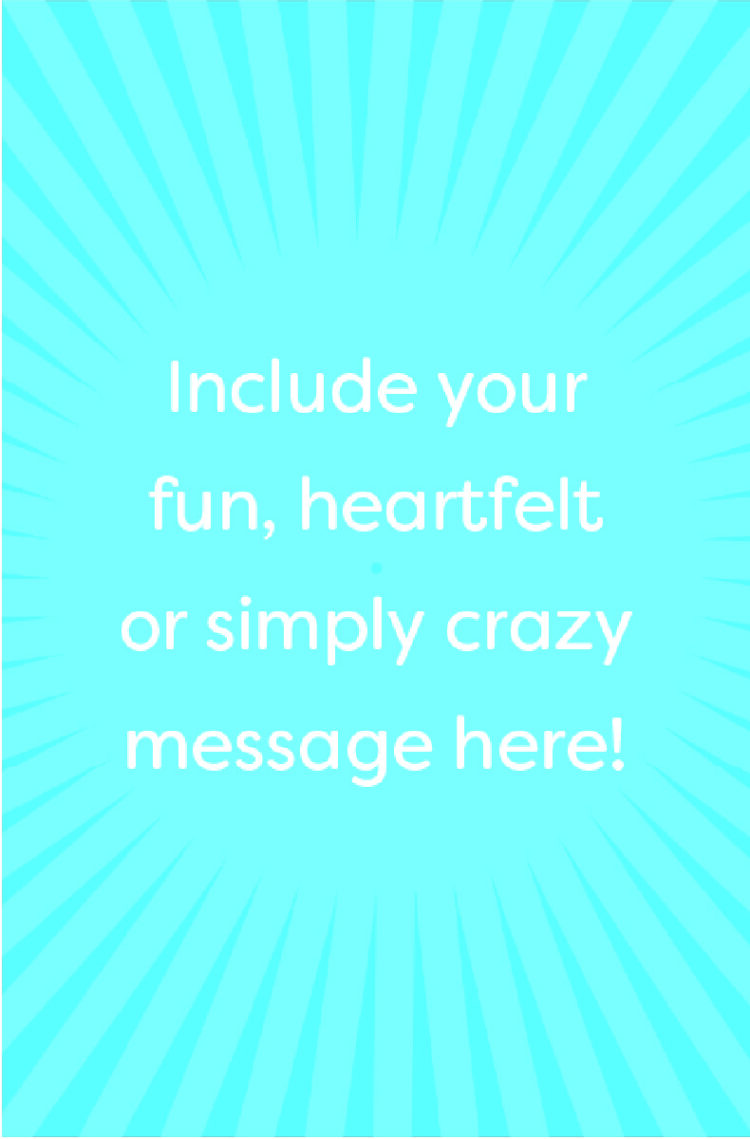 Easter Egg Photo Mega Card Inside Message